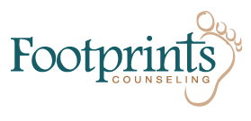 Footprints Counseling Custom Logo